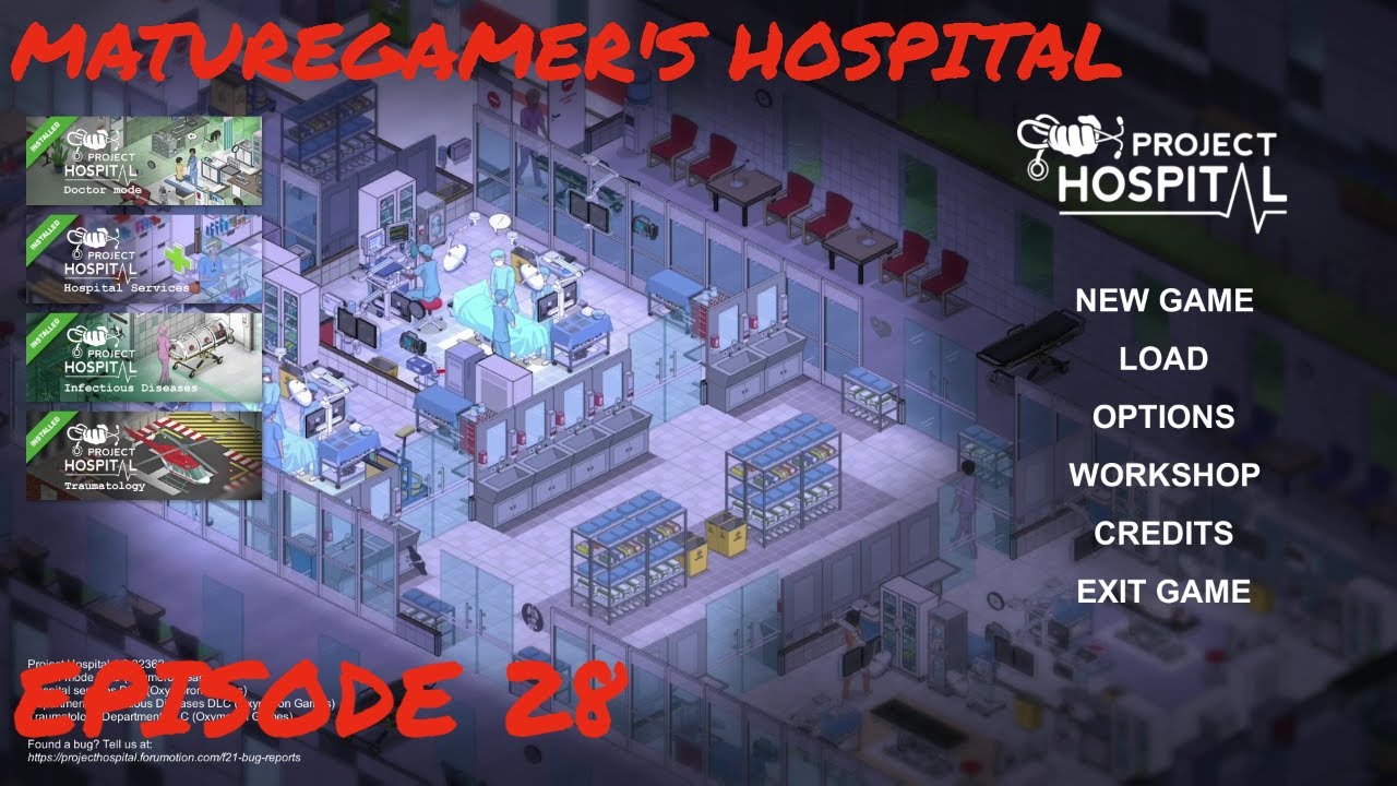 [LIVE] Hospitalization planning has begun - Let's play - Project Hospital Ep.28