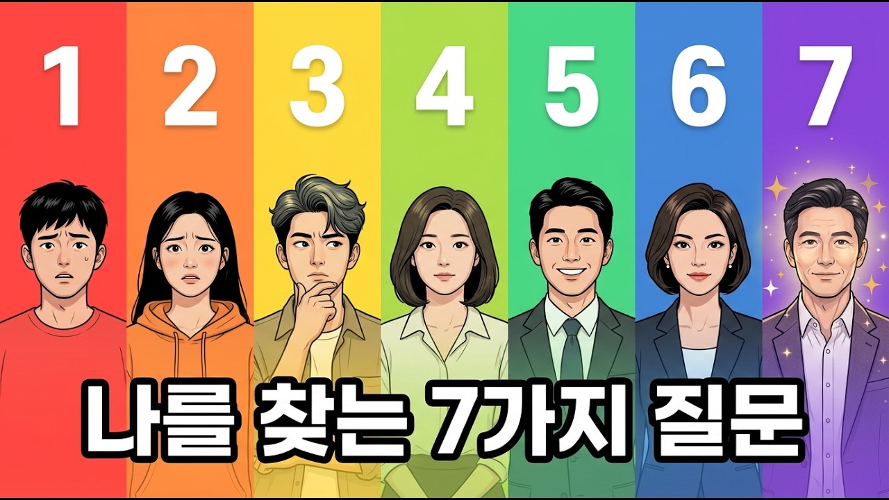 5초 안에 답 못하면 당신은 아직 '나'를 모릅니다