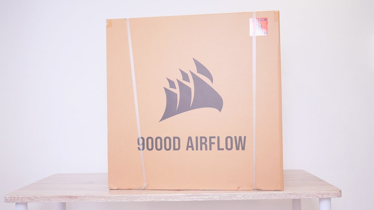 CORSAIR 9000D RGB AIRFLOW PCケース 開封