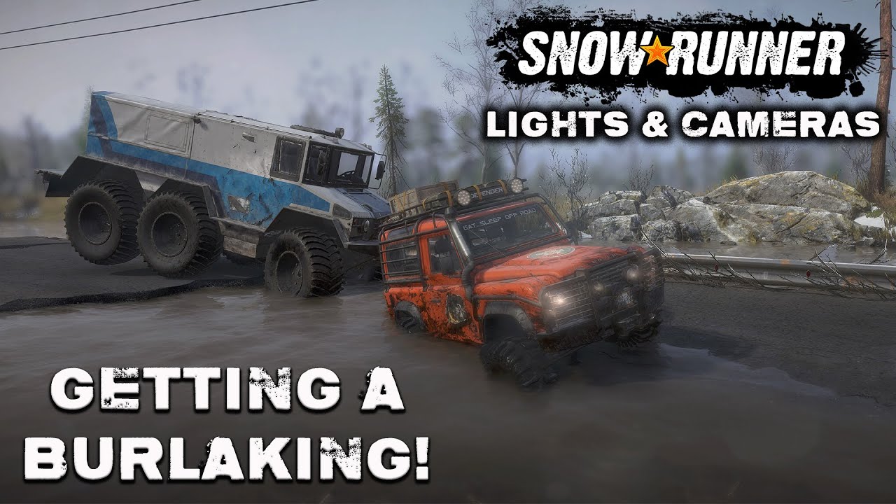 SNOWRUNNER!! | LIGHTS & CAMERAS! | MOUNTAIN RIDGE  | SCANDINAVIAN GAMEPLAY | PS5.