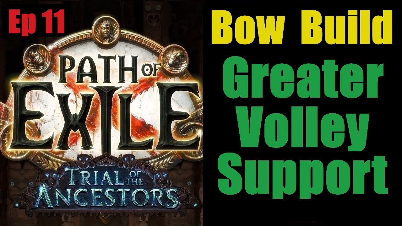 Path of Exile: Ep 11 Greater Volley Support is Fun - PoE 3.22 SSF 2023 English