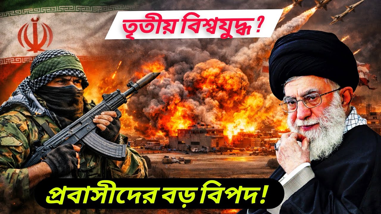 ইরানের পাল্টা জবাব | তৃতীয় বিশ্বযুদ্ধ শুরু | প্রবাসীদের বিপদ | জলে ডুবে | ভয়ংকর ঘটনা | ফিতরা কত ?