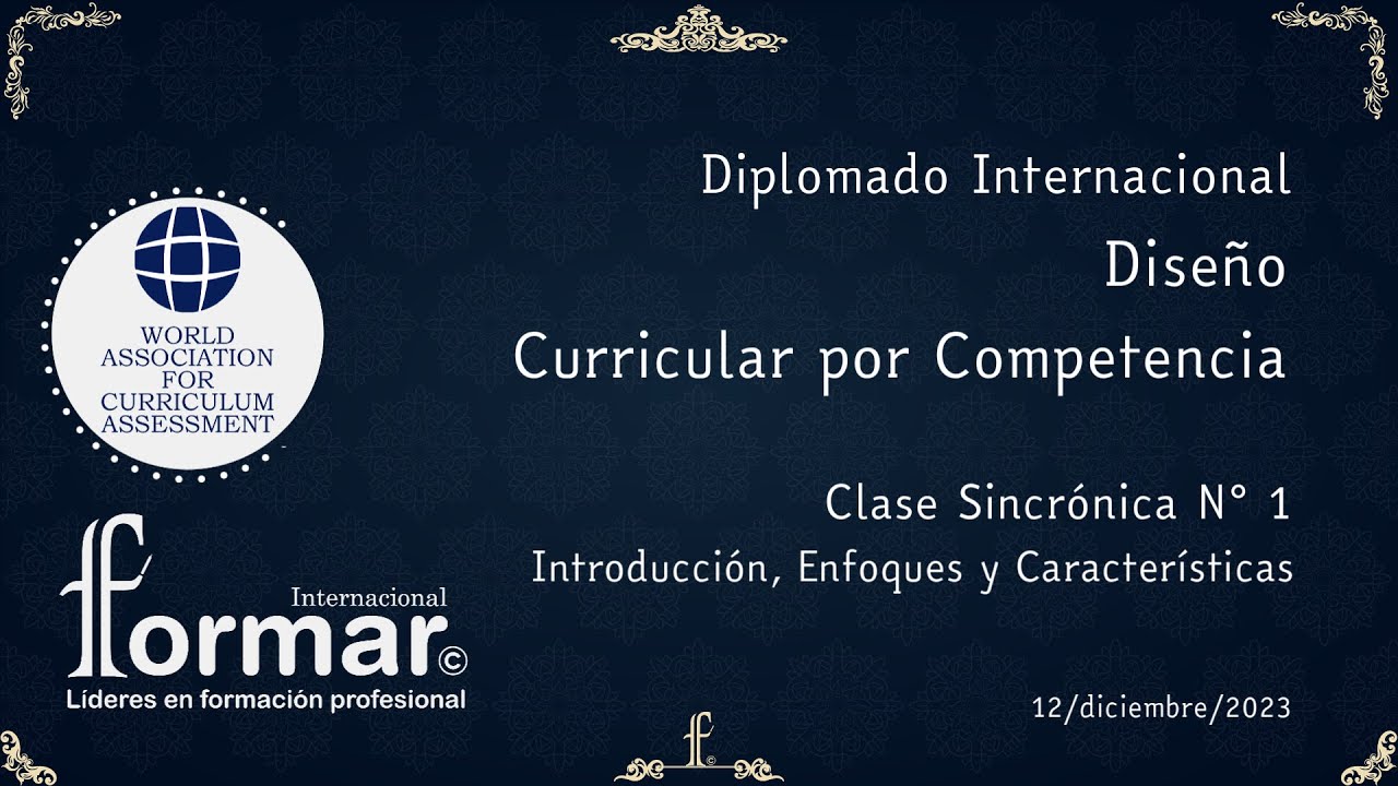 Diseño Curricular por Competencias - 1/3: Introducción, Enfoques y Características