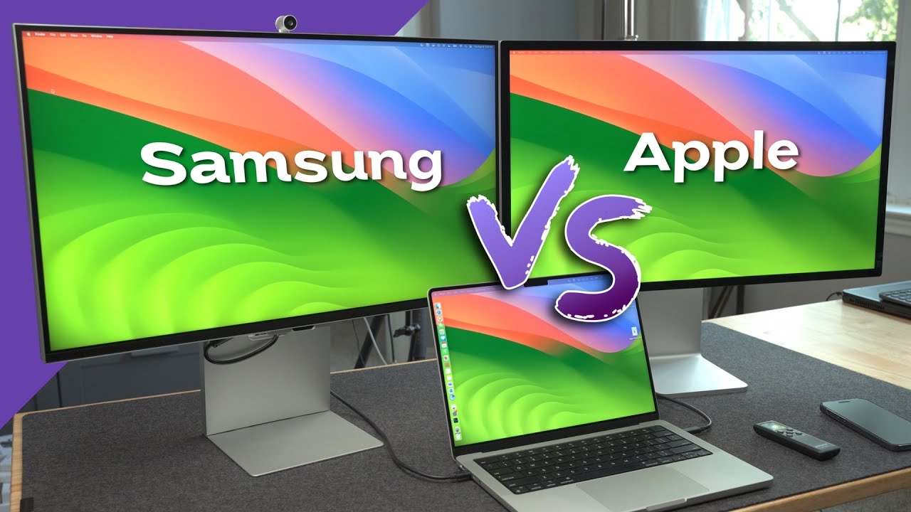 Samsung ViewFinity S9 5K против Apple Studio Display