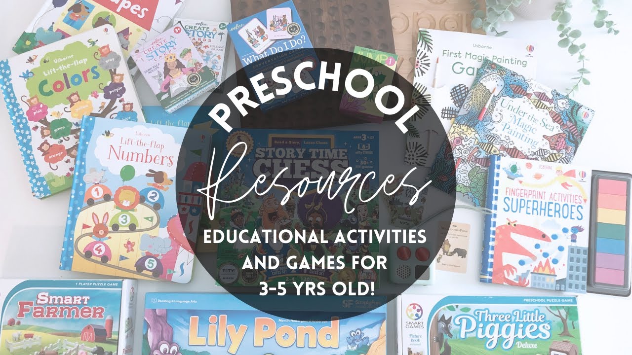 Preschool Resources || Educational Games and Activities || Homeschool
