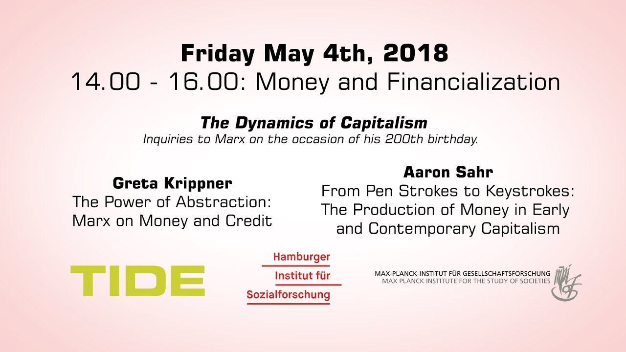 The Dynamics of Capitalism. Money and Financialization