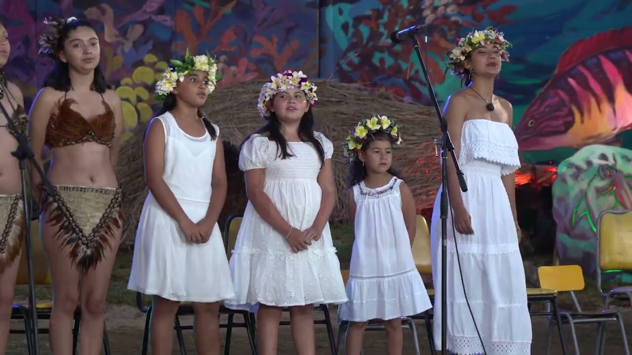 Presentación de la ONG Toki en Tapati Rapa Nui 2024