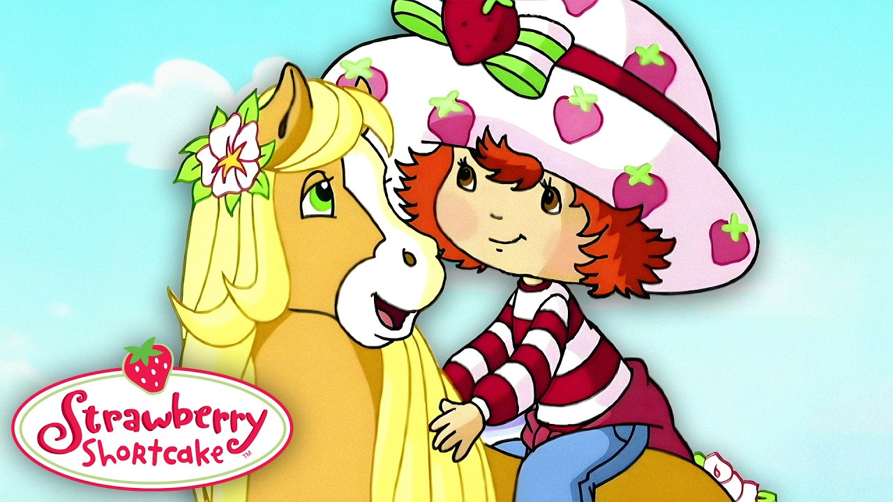 Strawberry Shortcake Classic 🍓 Strawberry's Pet Pony 🍓 Strawberry Shortcake 🍓 Cartoon for Kids