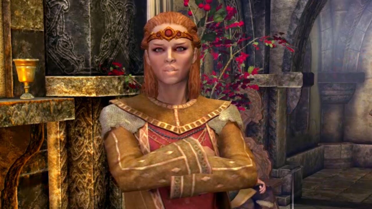 The degeneracy of the Empire on display here in this room. Skyrim Special Edition