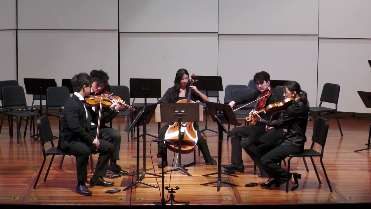 Mendelssohn - String Quintet in Bb Major, Op. 87 | Senior PACO | Palo Alto Chamber Orchestra