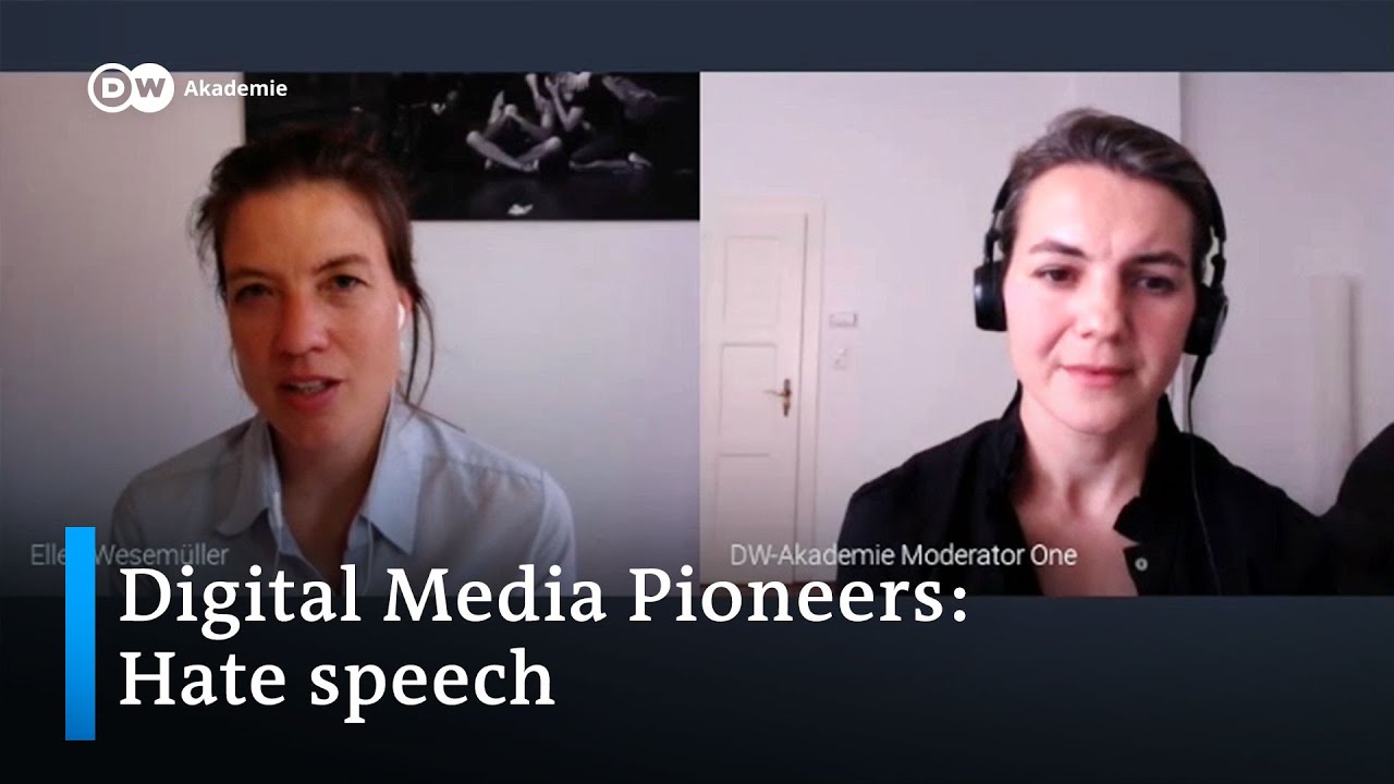 Online seminar #1: Hate Speech & Mental Health | Digital Media Pioneers at DW Akademie