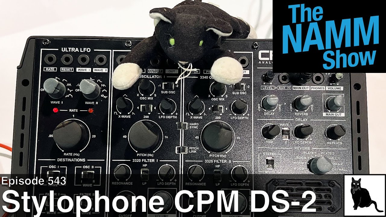 #NAMM 2024: Stylophone CPM DS 2 Drone Synthesizer