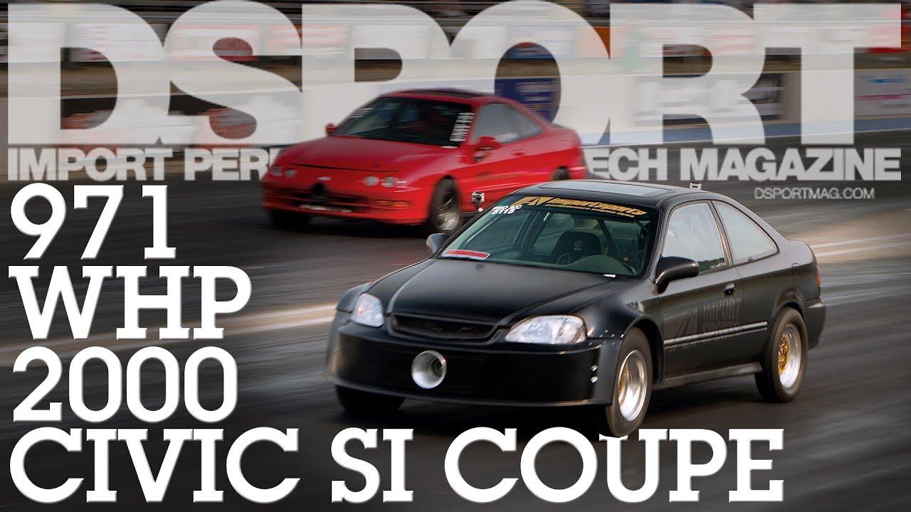 Import Sports 971whp Honda Civic: Big Power and Fast Times