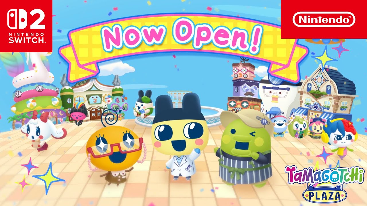 Tamagotchi Plaza &ndash; Launch Trailer &ndash; Nintendo Switch 2