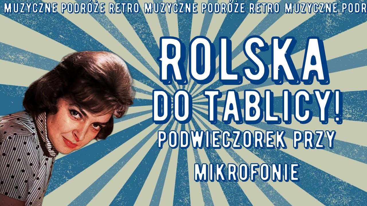 Podwieczorek Przy Mikrofonie - Rolska do tablicy | Rena Rolska i Mieczysław Pawlikowski