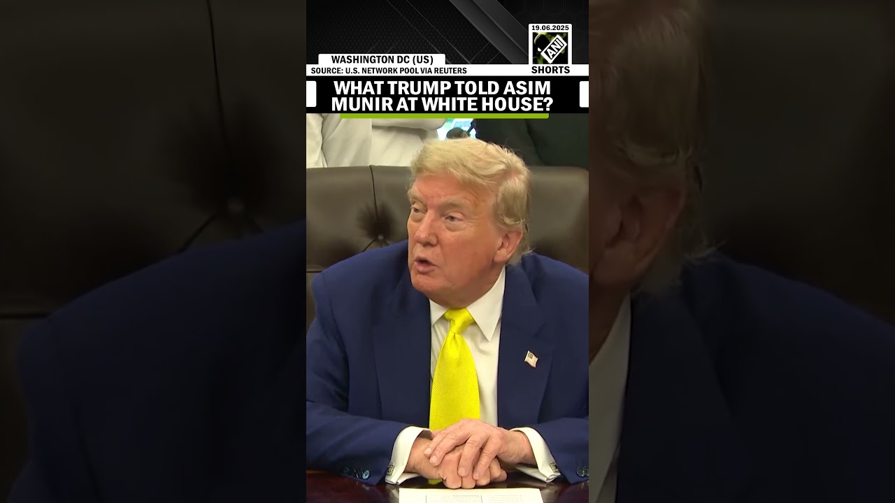 US Prez Trump, Pak Army Chief Asim Munir speak at White House, POTUS shares details from Oval Office