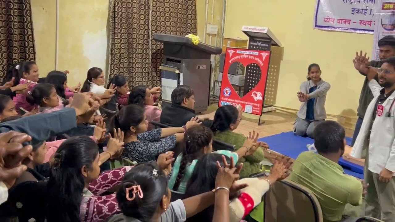 CPR training govt girls PG college Jhalawar 