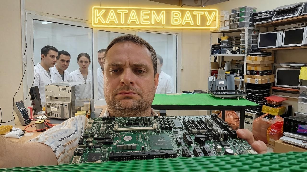 Рабочий день(ч.2) в мастерской по ремонту компьютеров, смартфонов и прочей электроники. 28.07.2026