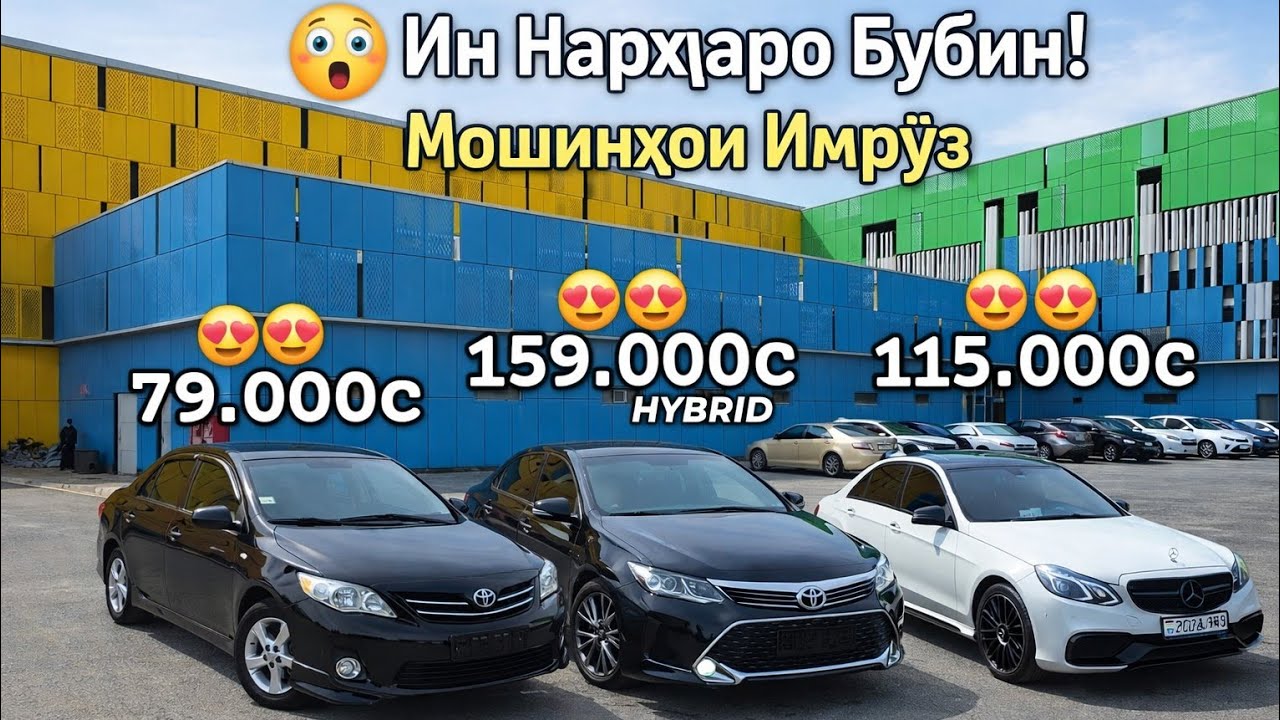 ИН НАРХРО БИНЕД 😱 МОШИНХОИ ИМРУЗА БО ИН НАРХ БОВАР НАМЕКУНЕД 😳