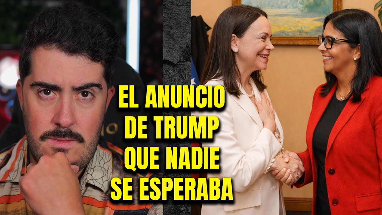 Trump propone NUEVO GOBIERNO en Venezuela