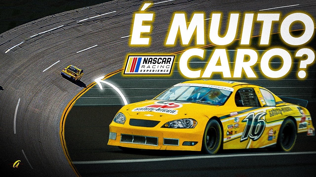 QUANTO CUSTA ACELERAR UM @NASCAR? O guia completo pra você pilotar um monstro de 600 cv no oval