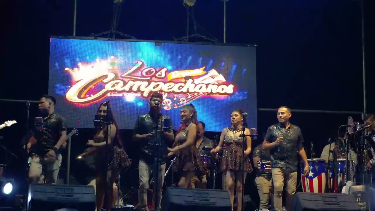ORQUESTA LOS CAMPECHANOS - LAGRIMA POR LAGRIMA(DR) CONCIERTO EEN MIRAMAR - PAITA 11-10-2025