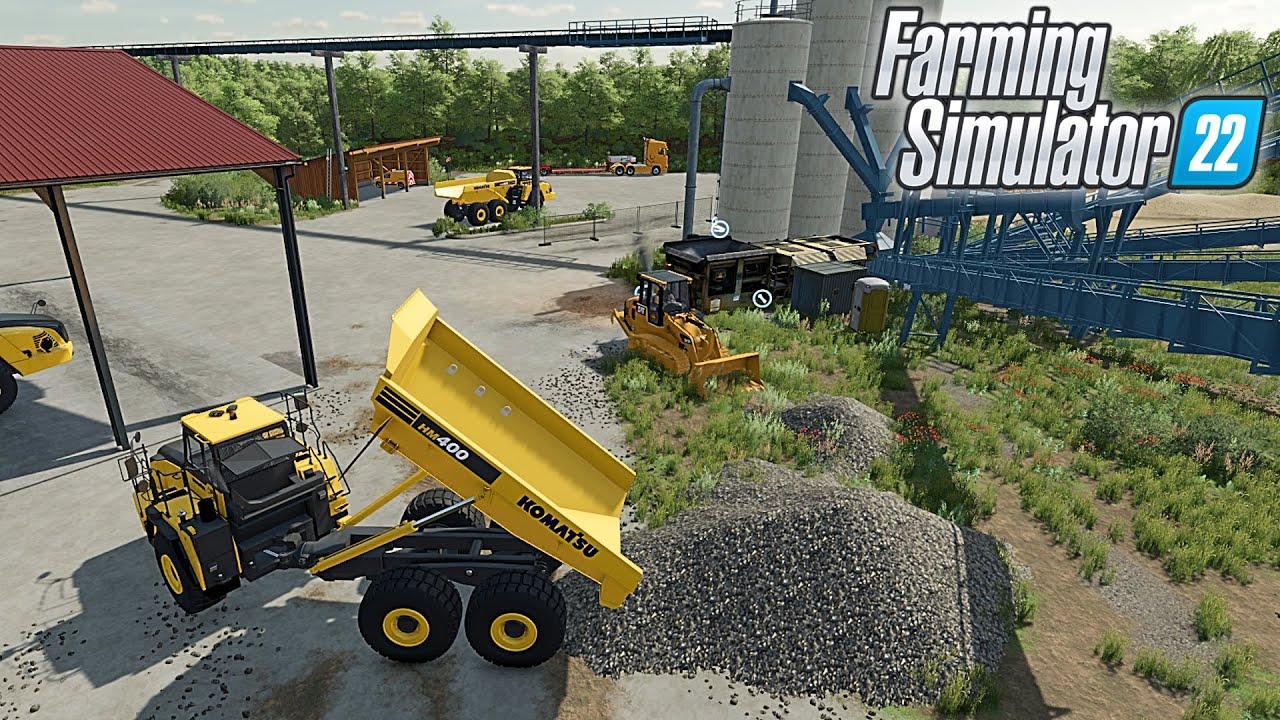 Multiplayer Timelapse 🚧 New Mining Production Map Ep 1 🚧 Farming Simulator 22 Mods