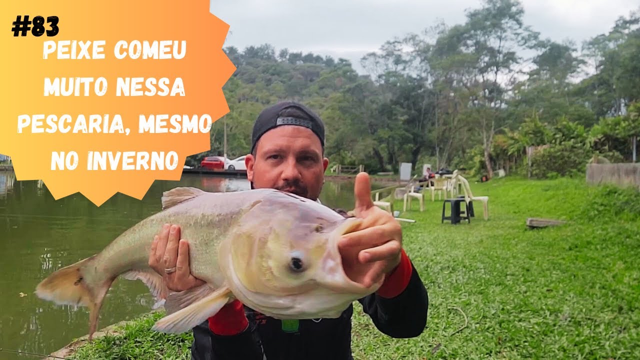 Muita variedade de peixe mesmo no inverno - Pesqueiro Rancho Bonelli