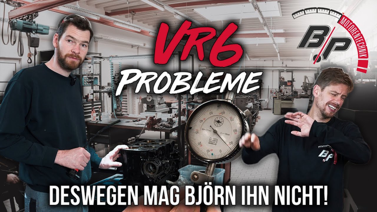 VR6 und Björn - Ein albTRAUM...gut dass Rolf die Ruhe dazu hat! | Volkswagen VR6 | BP Motorentechnik