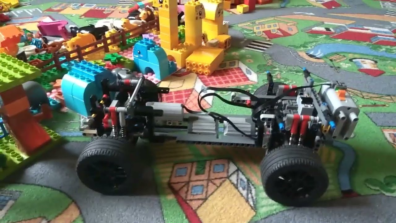 Test chassis LEGO Technic 42110 Land Rover Defender