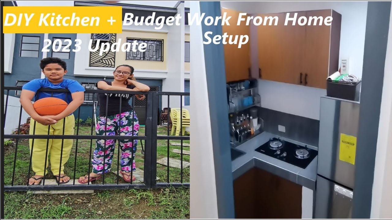 Phirst Park Homes Calamba   DIY Kitchen and Budget Work From Home Setup