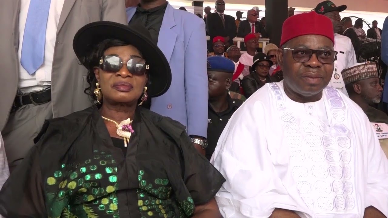 SOLUDO SWORN IN AS GOVERNOR OF ANAMBRA STATE FOR A SECOND TENURE