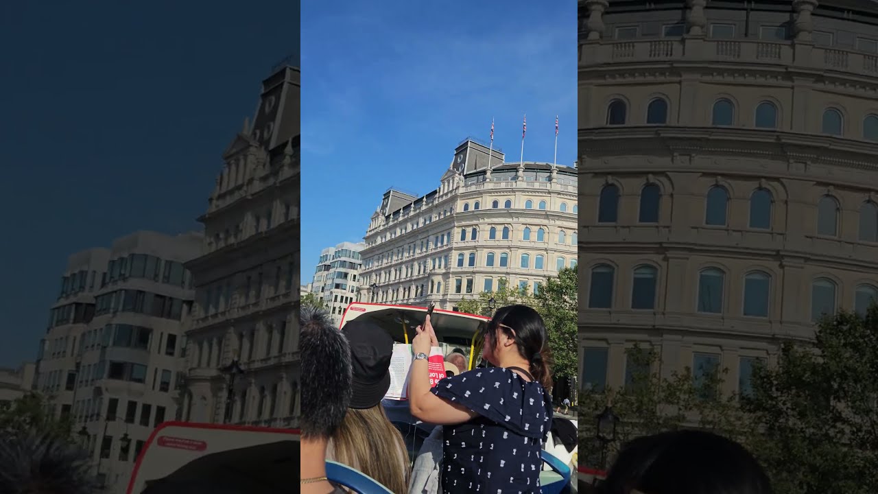 London city  bus tour | Trafalgar square