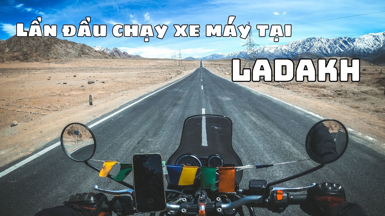 Phượt Ladakh bằng xe máy (Ngày 1 ) : Loanh quanh thành phố Leh | Cung đường test xe siêu đẹp