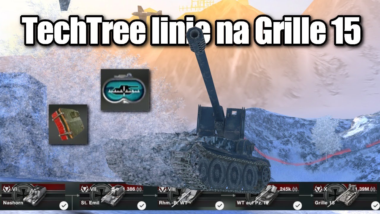 TechTree linie na Grille 15 [záznam streamu]