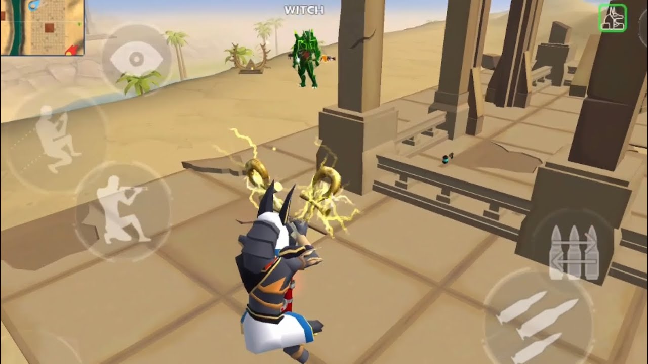 Rocket Royale ANOOBIS EVENT VS MUTANT EVENT - Android Gameplay