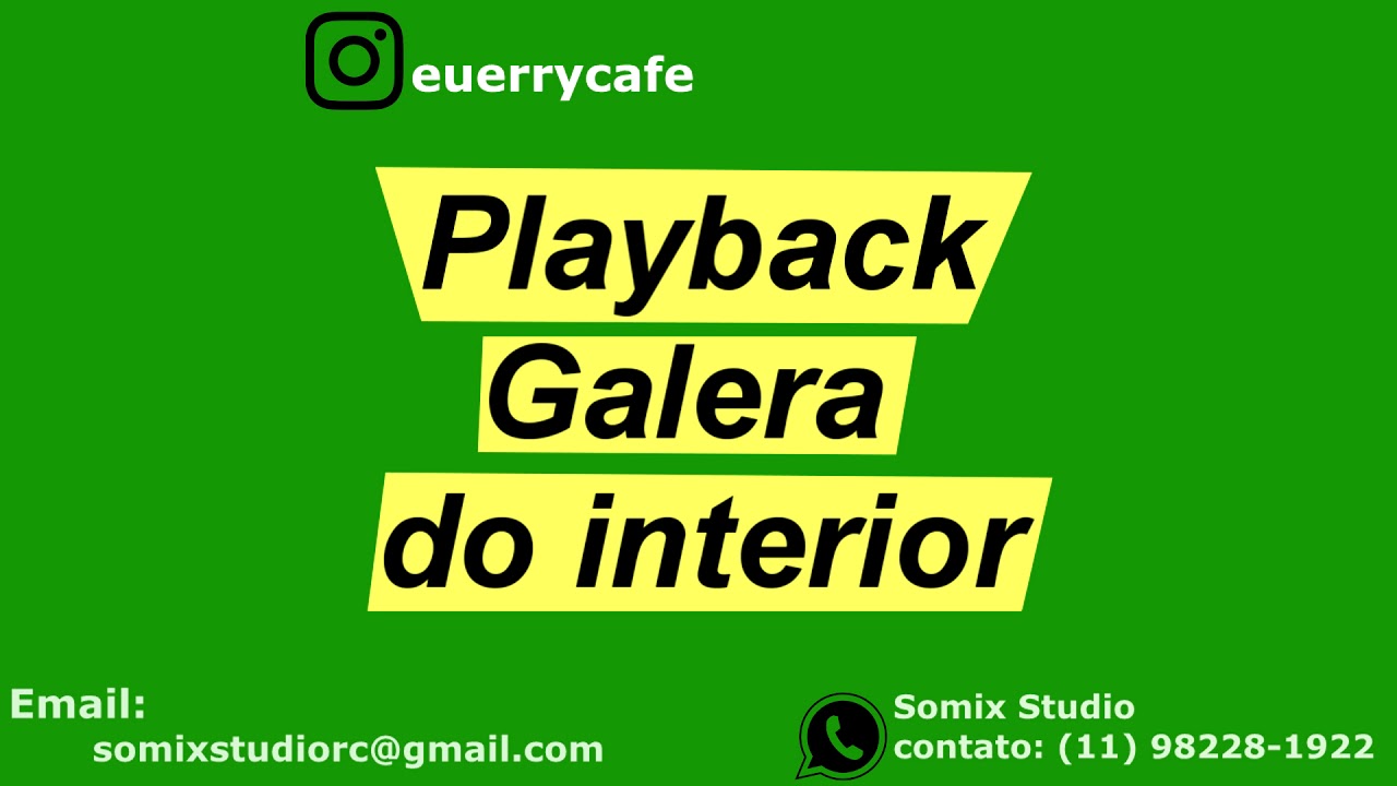 PLAYBACK GALERA DO INTERIOR #Pisadinha #forró