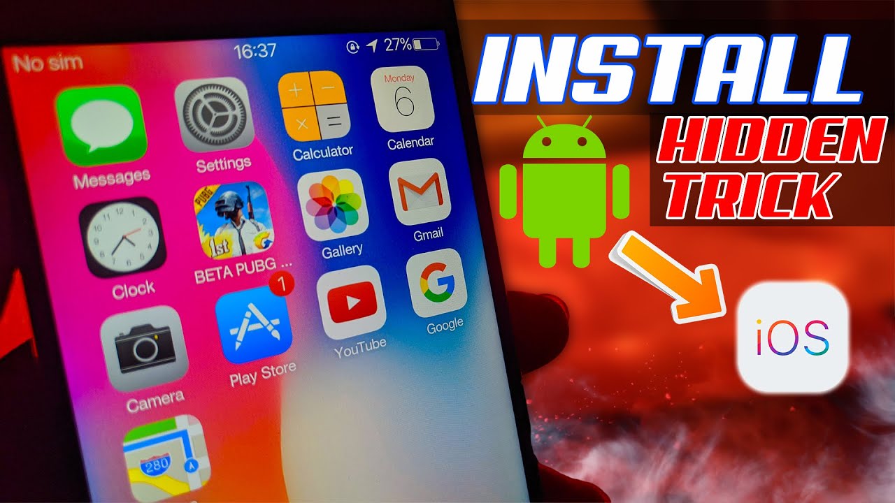 Install ios 13 on any android smartphone | turn any android phone into iPhone | 2020