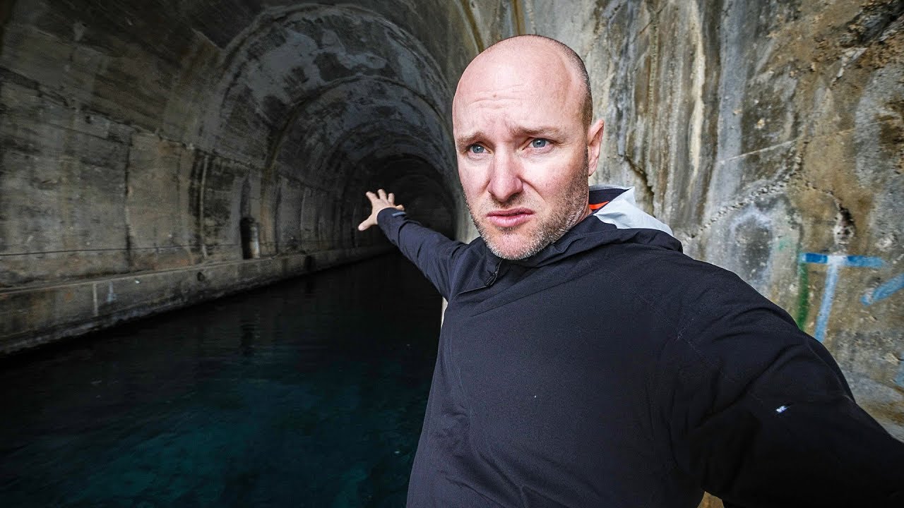 INSANE submarine tunnels from WW2  in Croatia!