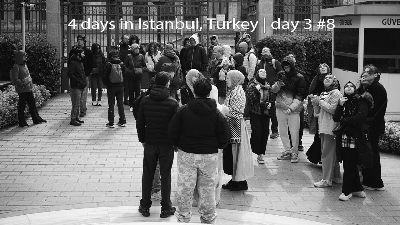 Istanbul, 4 Days in Turkey Türkiye black and white photography | Day  3 #8 | Nikon Z 5