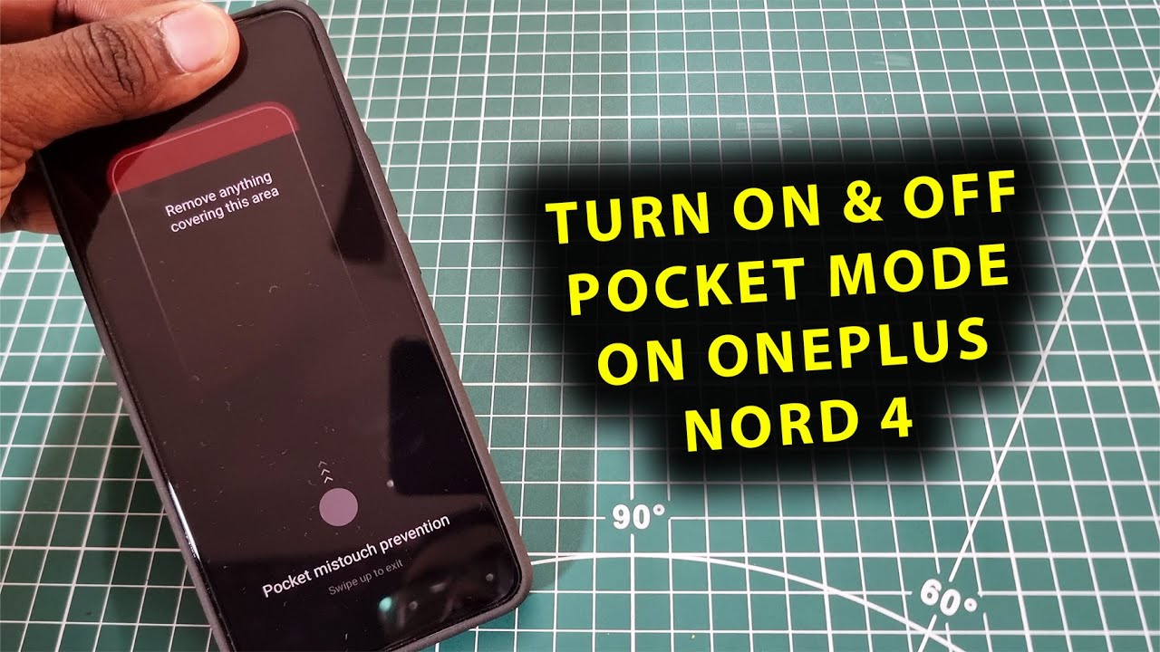 Как включить и выключить режим &laquo;В кармане&raquo; на OnePlus Nord 4! (Предотвращение случайного касания)