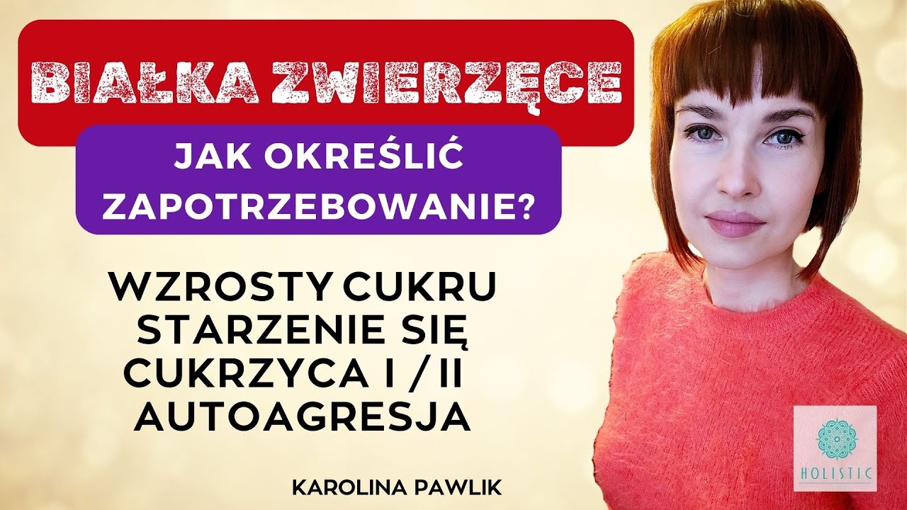 Białka zwierzęce. Jak określić zapotrzebowanie. Wzrosty cukru po białkach? Starzenie się. Cukrzyca.