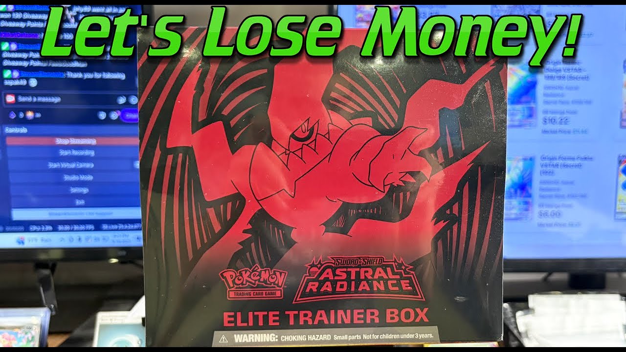 Profit or Loss? $85 Astral Radiance Elite Trainer Box
