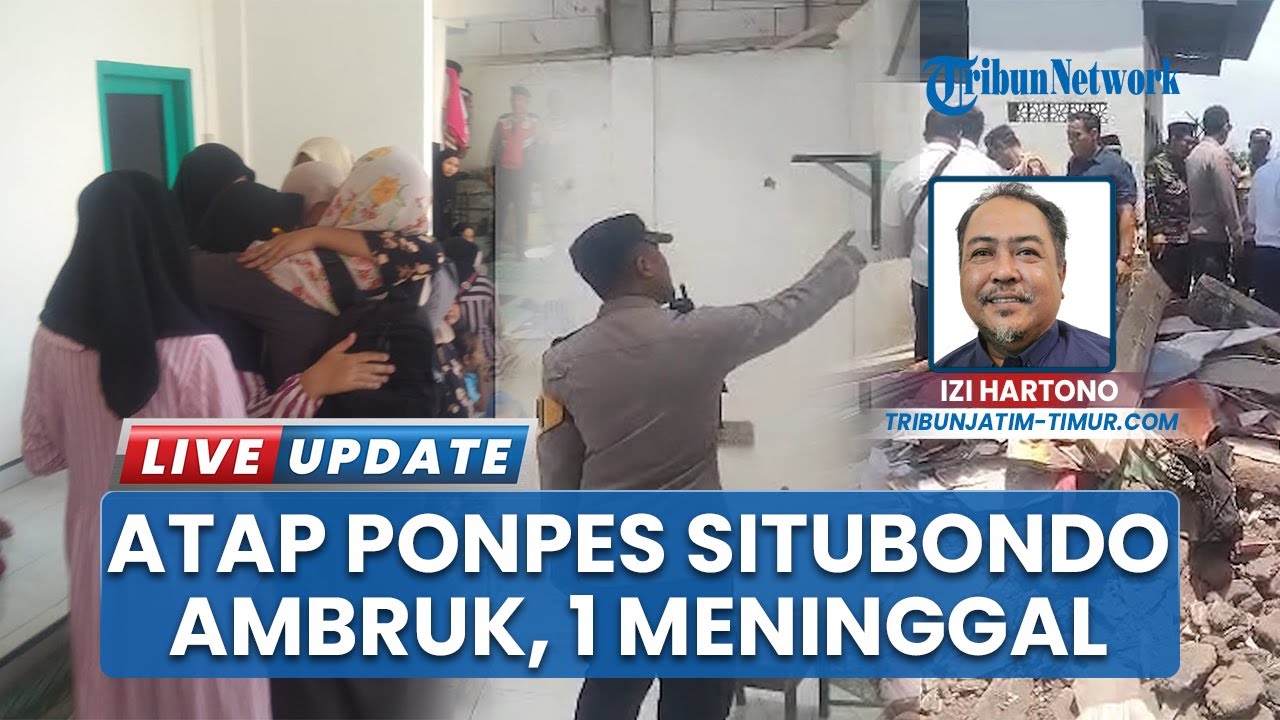 Tragis! Insiden Atap Ambruk di Ponpes Syekh Abdul Qodil Situbondo, 1 Santri Putri Meninggal