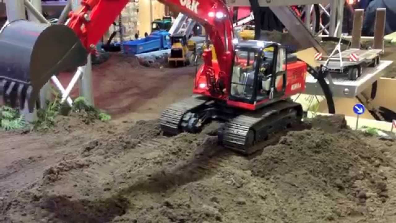 RC TRUCK EXCAVATOR DAMITZ RH.6.6 IN DORTMUND - LIVE Action!!!