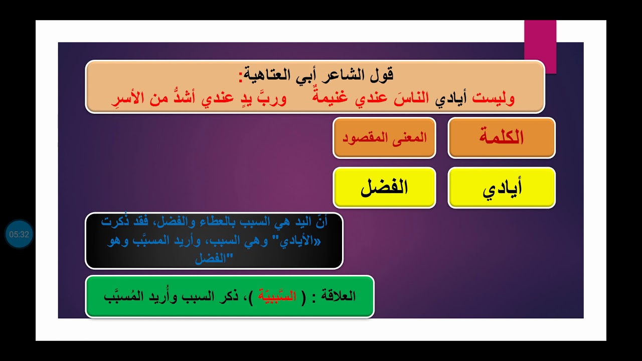 علاقات المجاز المرسل