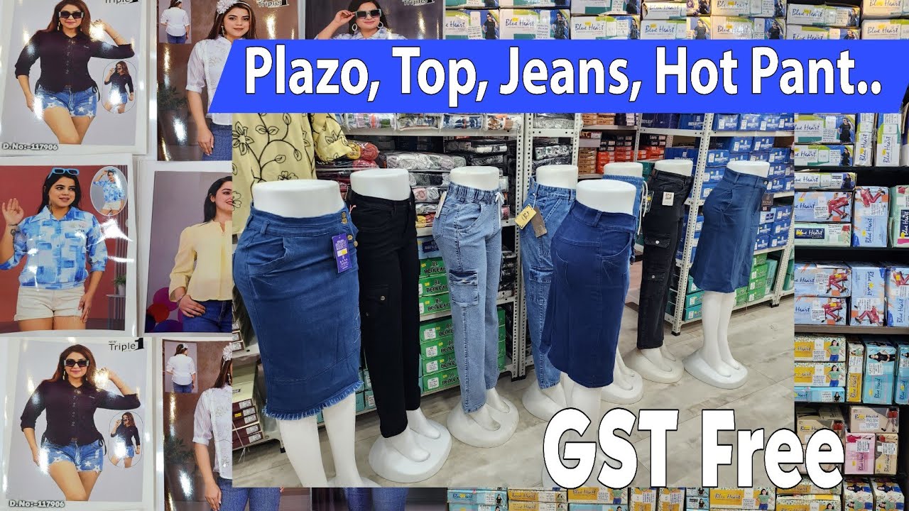 Ladies Jeans, Top, Plazo, Girls Wear Wholesaler Kolkata | Barabazar Wholesale Market