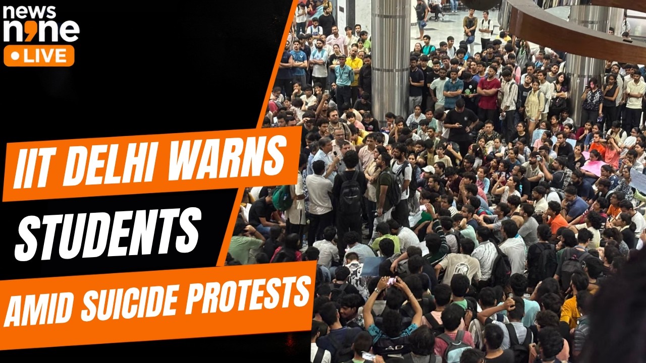 IIT Delhi Protest: IIT Students Demand Justice, Face Disciplinary Action Warning | News9