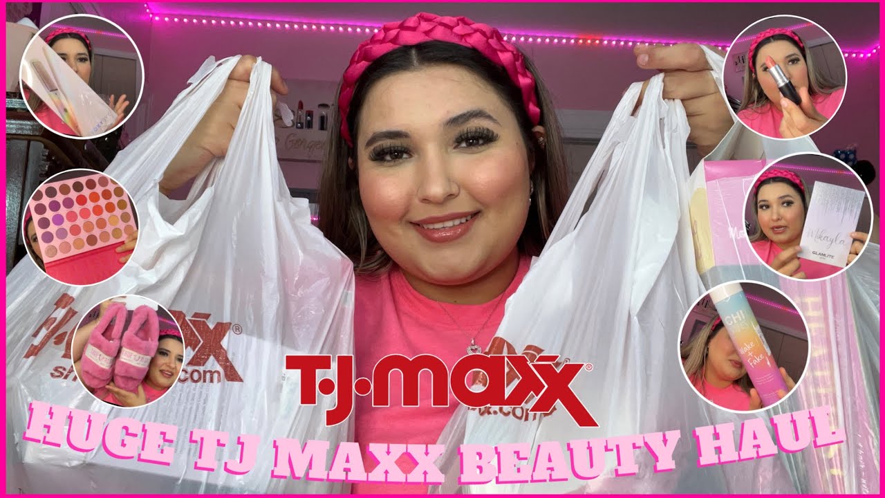 HUGE TJ MAXX BEAUTY HAUL| MAKEUP & HAIR FINDS 💄💇🏼‍♀️