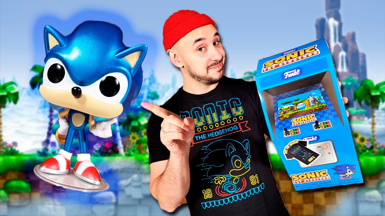РАСПАКОВКА FUNKO POP: SONIC &ndash; THE HEDGEHOG TEES! РЕДКАЯ ФИГУРКА СОНИКА И КРУТАЯ ФУТБОЛКА!